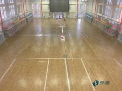 小學(xué)松木舞臺(tái)地板施工